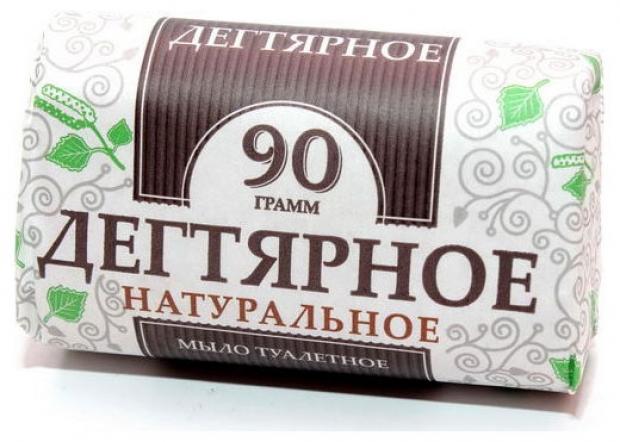 Мыло кусковое Рецепты Чистоты Дегтярное 90 г 26₽