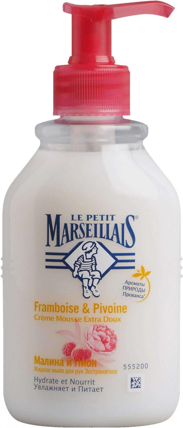 

Жидкое мыло для рук Le Petit Marseillais Малина и пион , 300 мл