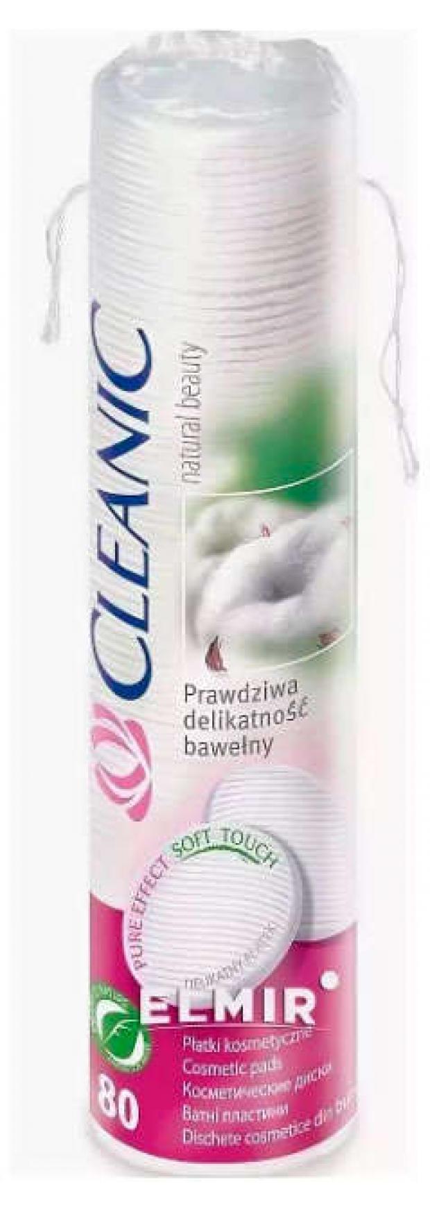 фото Ватные диски cleanic pure effect, 80 шт гармония свежести