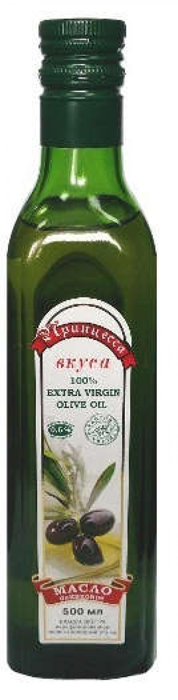 

Масло оливковое «Принцесса Вкуса» Extra Virgin Oil нерафинированное, 500 мл