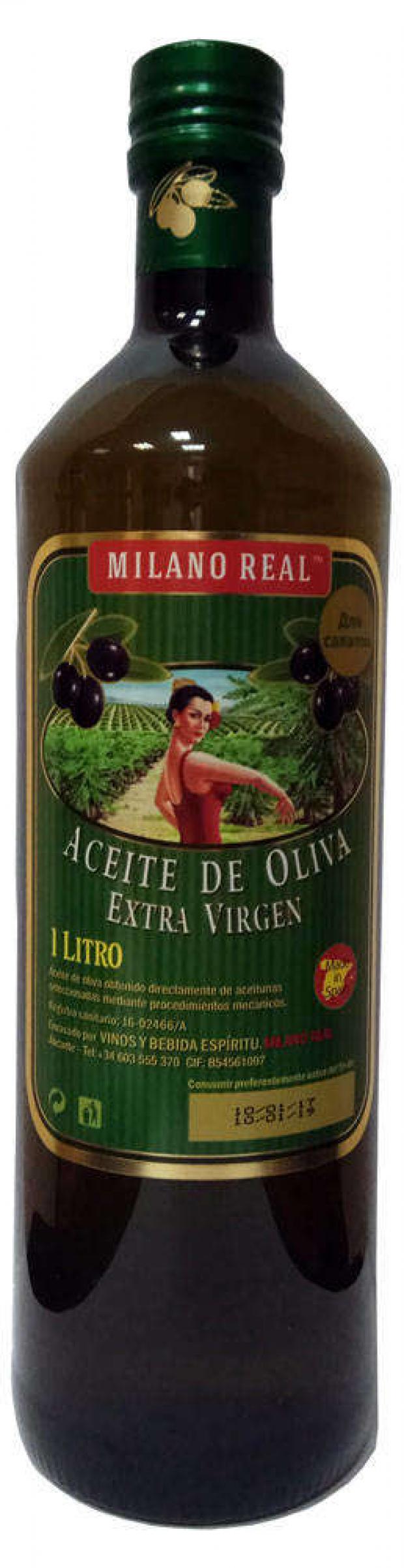 

Масло оливковое Milano Real Aceite de Oliva Virgen Extra нерафинированное, 1 л