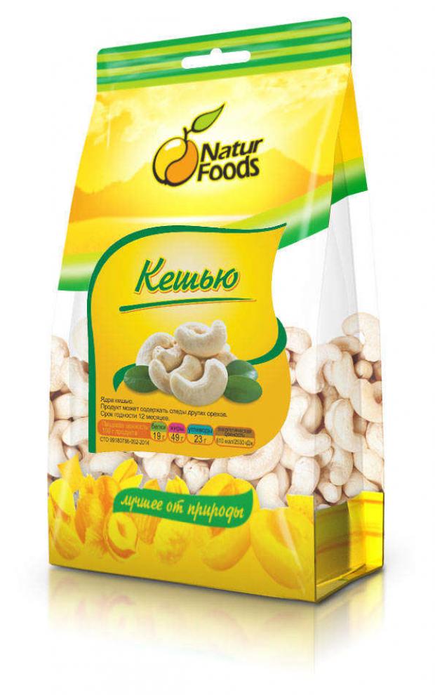 Кешью Naturfoods сушеные, 180 г