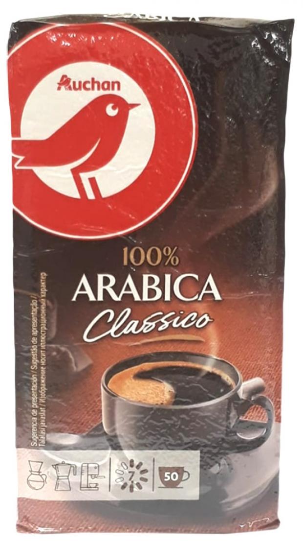

Кофе молотый АШАН Arabicа classico 100%, 250 г
