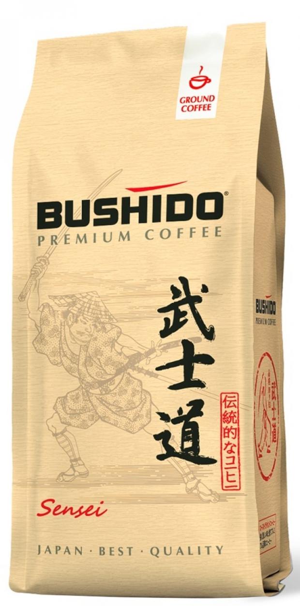 Кофе молотый BUSHIDO Sensei натуральный изысканная смесь, 227 г