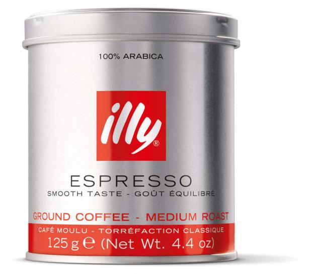 

Кофе молотый ILLY средней обжарки, 125 г