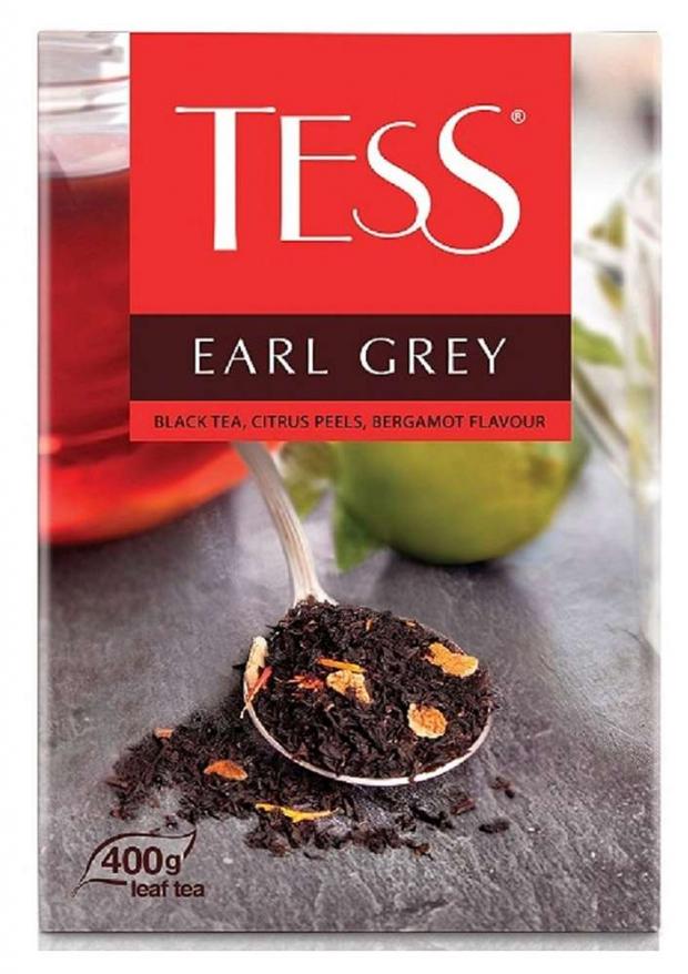 

Чай черный Tess Earl Gray цейлонский листовой, 400 г
