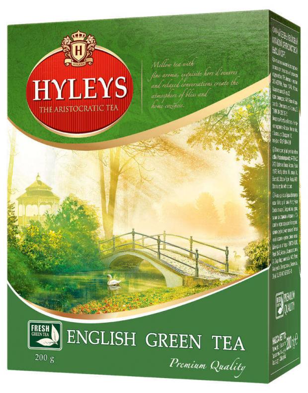 

Чай зеленый Hyleys Английский листовой, 200 г