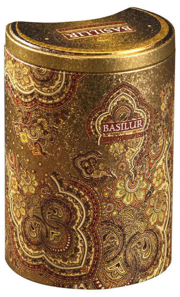 

Чай черный Basilur Golden Crescent Восточная коллекция листовой, 100 г