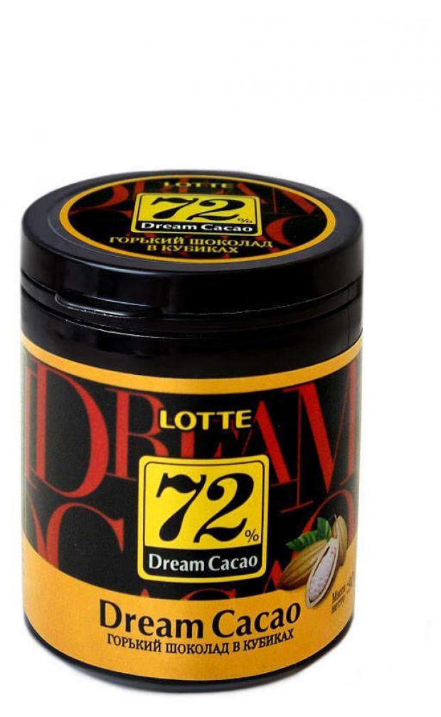 Шоколад LOTTE Dream Cacao горький 72%, 106 г