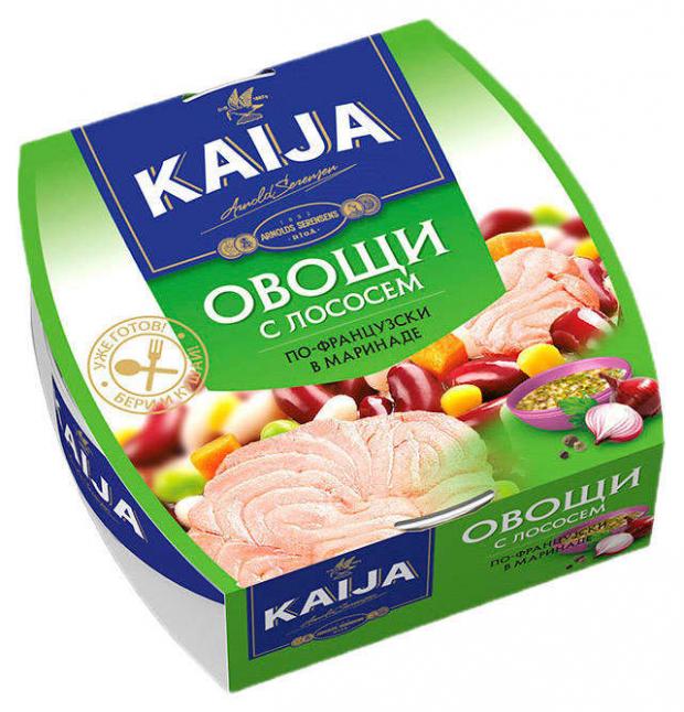 

Лосось с овощами Kaija по-французски в маринаде, 220 г