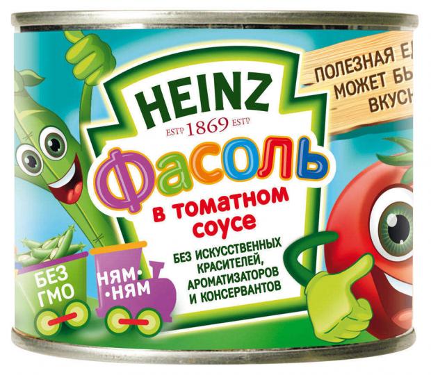 

Фасоль Heinz в томатном соусе, 200 г