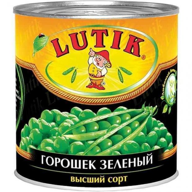 

Горошек зеленый Lutik, 425 мл