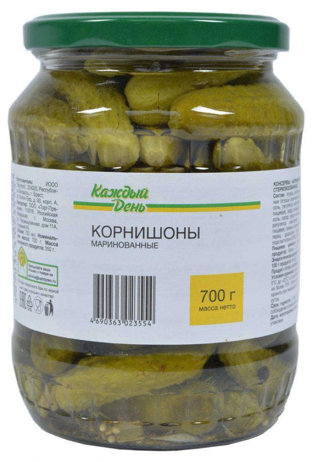 

Корнишоны «Каждый День», 700 г