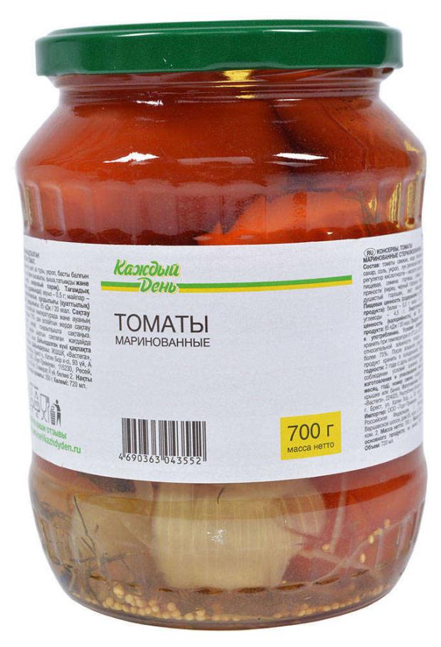 

Томаты «Каждый День» маринованные, 700 г