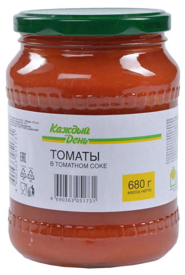

Томаты «Каждый День» в томатном соке, 680 г