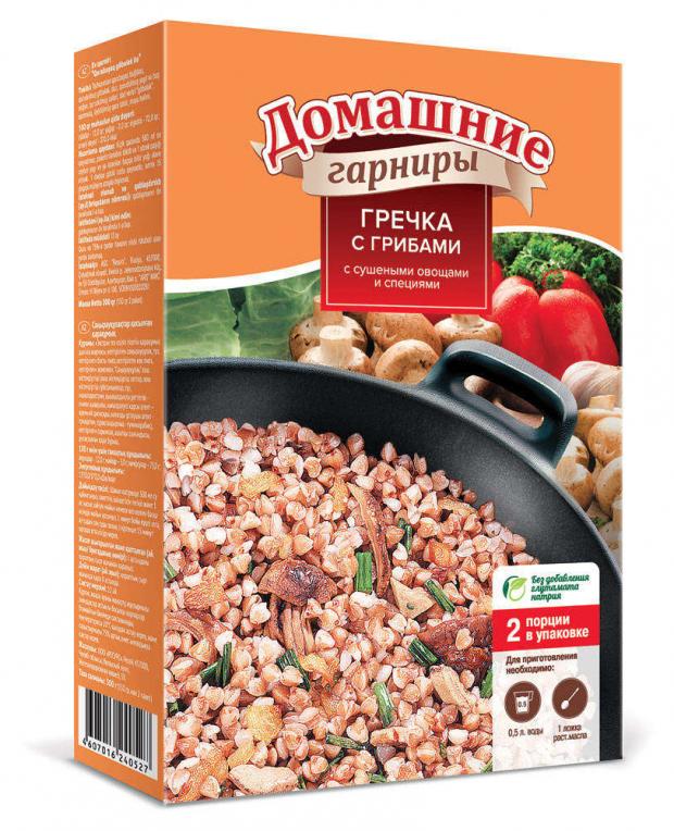 Крупа гречневая «Увелка» с грибами, 300 г