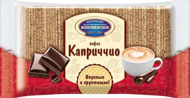 

Вафли «Коломенское» Каприччио с шоколадной начинкой, 220 г