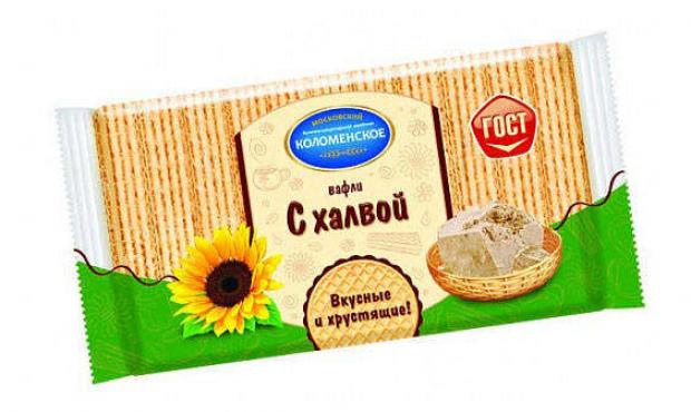 

Вафли «Коломенское» с халвой, 220 г