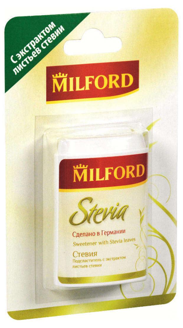 

Подсластитель MILFORD Стевия 100 таблеток, 340 г