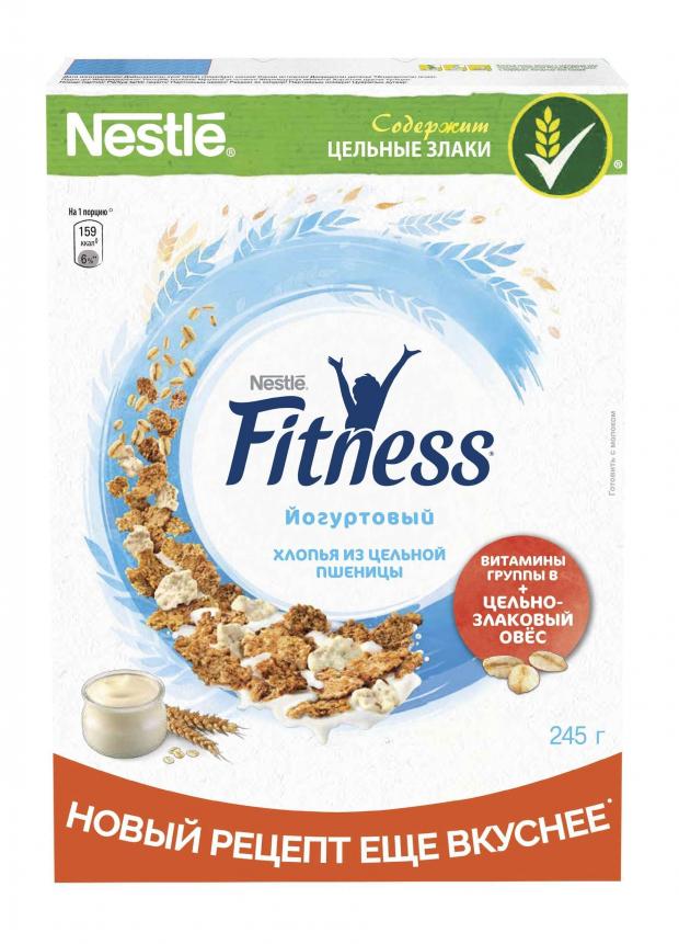 

Хлопья Fitness йогуртовый из цельной пшеницы, 245 г