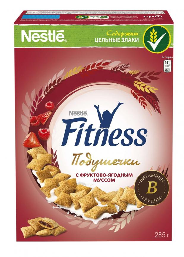 

Подушечки Fitness фруктово-ягодные, 285 г