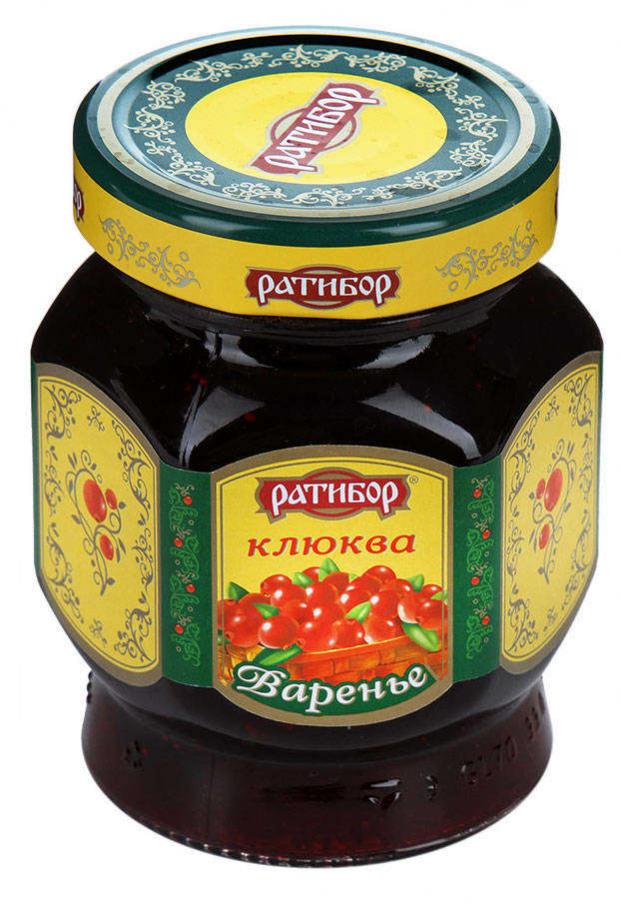 Варенье Ратибор с клюквой 400 г 168₽