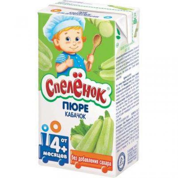 

Пюре «Спеленок» кабачок с 4 мес, 125 г