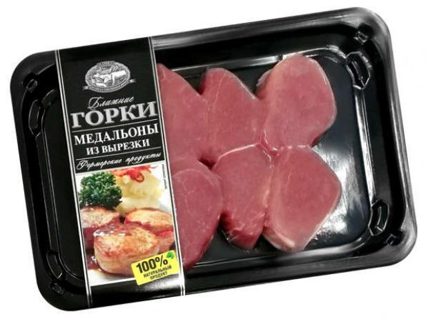 

Медальоны свиные «Ближние горки» из вырезки охлажденные, 320г