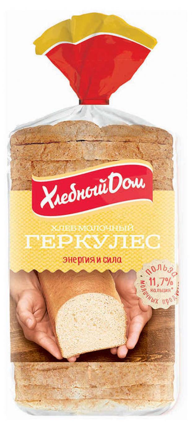 

Хлеб молочный «Хлебный Дом» Геркулес, 500 г