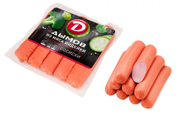 

Сосиски из индейки «Дымов», 290 г