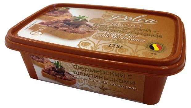 

Паштет печеночный Polca Фермерский с шампиньонами, 175 г