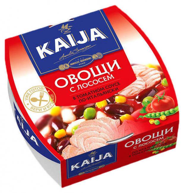 

Овощи с лососем Kaija по-итальянски в томатном соусе, 220 г