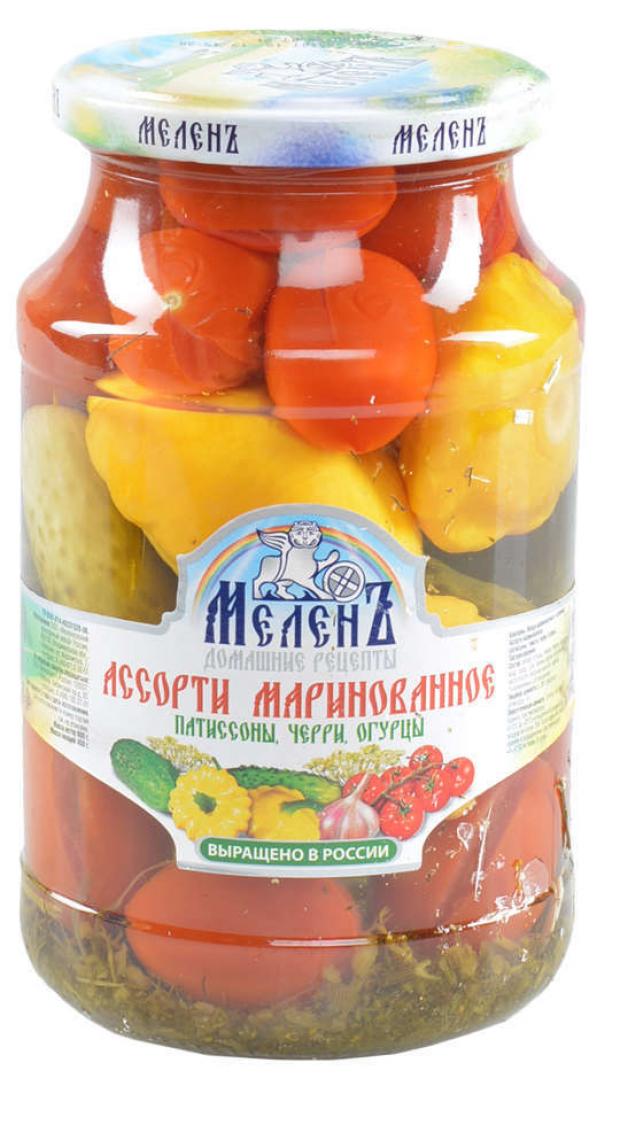 

Ассорти овощное «Меленъ» маринованное, 900 г