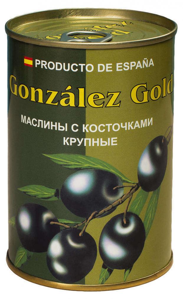 

Маслины Gonzalez Gold крупные с косточками, 425 г