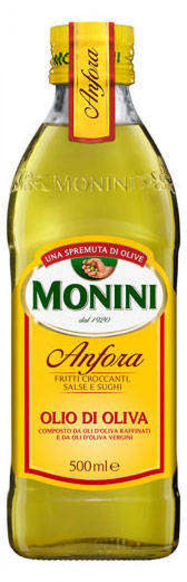 Масло оливковое Monini рафинированное с добавлением нерафинированного, 500 мл
