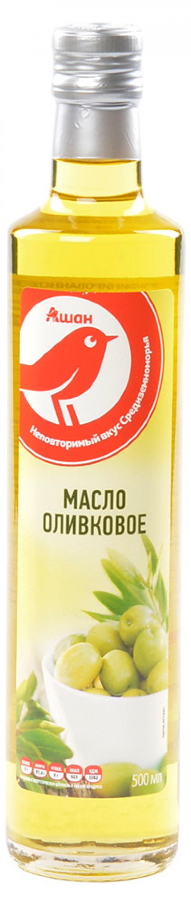 

Масло оливковое АШАН рафинированное, 500 мл