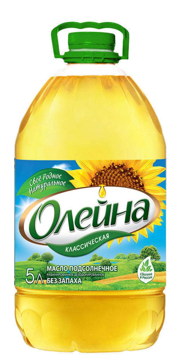 

Масло подсолнечное «Олейна» рафинированное, 5 л