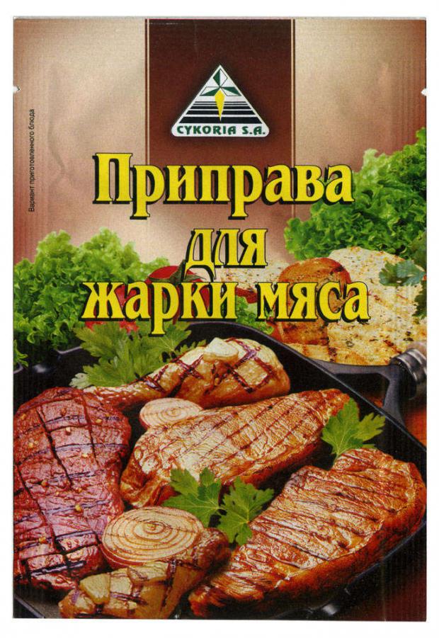 Смесь приправ Cykoria SA для жарки мяса 30 г 38₽