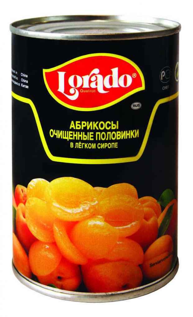 

Абрикосы очищенные Lorado половинки в сиропе, 425 мл