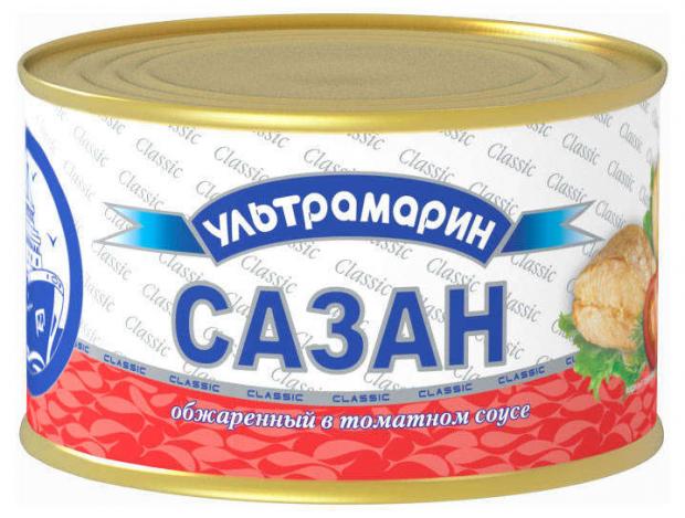 

Сазан обжаренный «Ультрамарин» в томатном соусе, 240 г