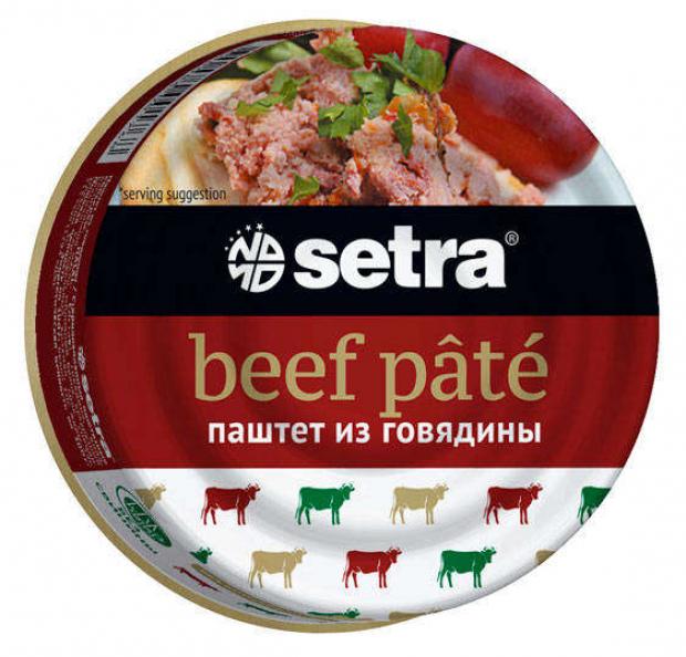 

Паштет из говядины Setra, 100 г