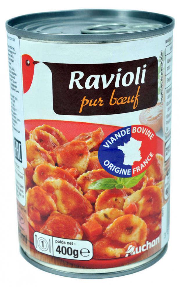 

Равиоли АШАН с мясной начинкой, 400 г