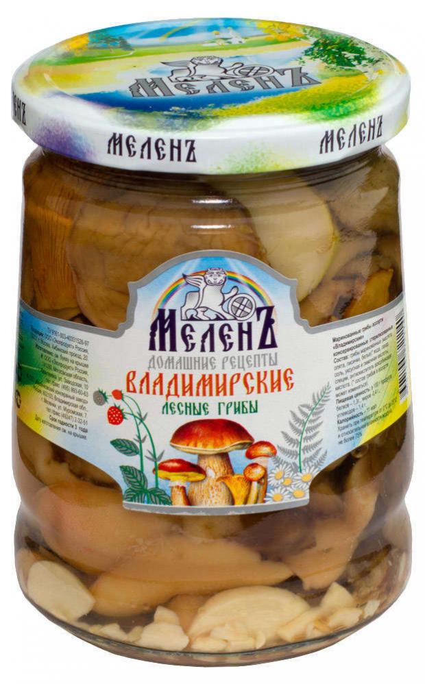 

Грибы маринованные «Меленъ» Владимирские ассорти, 540 г