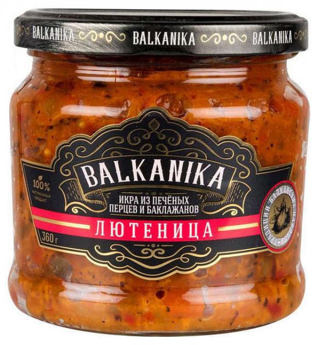 

Икра овощная Balkanika из печеных перцев и баклажанов, 360 г