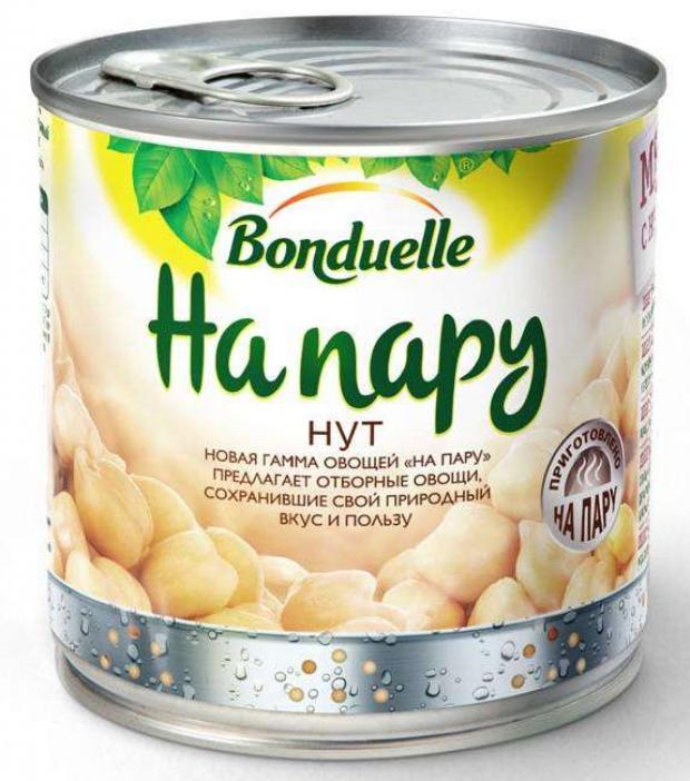 

Нут консервированный Bonduelle на пару, 425 мл