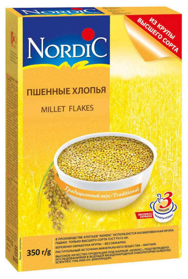 Хлопья пшенные Nordic, 350 г