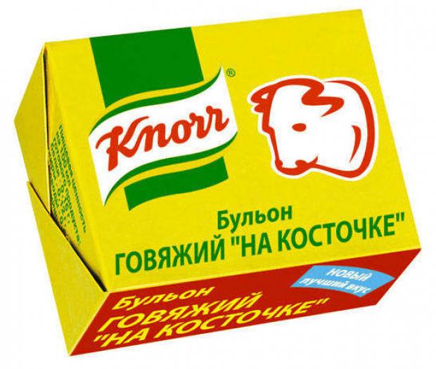 

Бульон говяжий Knorr на косточке, 10 г