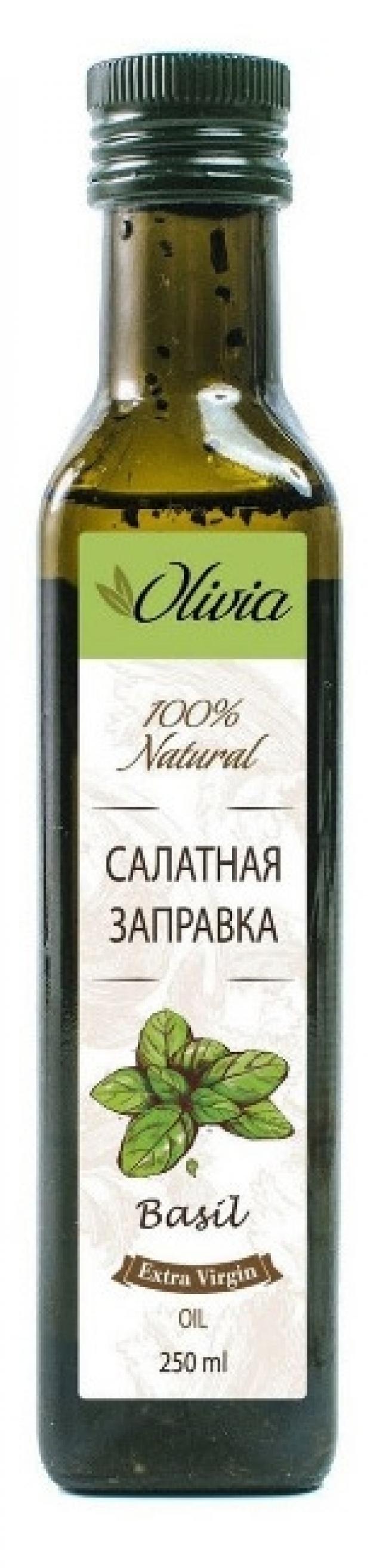 Заправка для салата Olivia с базиликом, 250 мл
