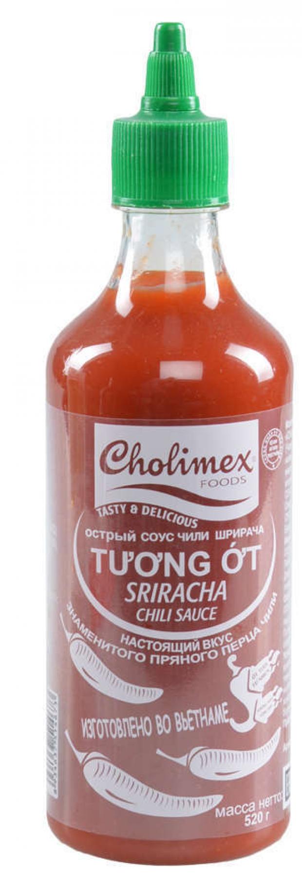 

Соус острый Cholimex Шрирача чили, 520 г