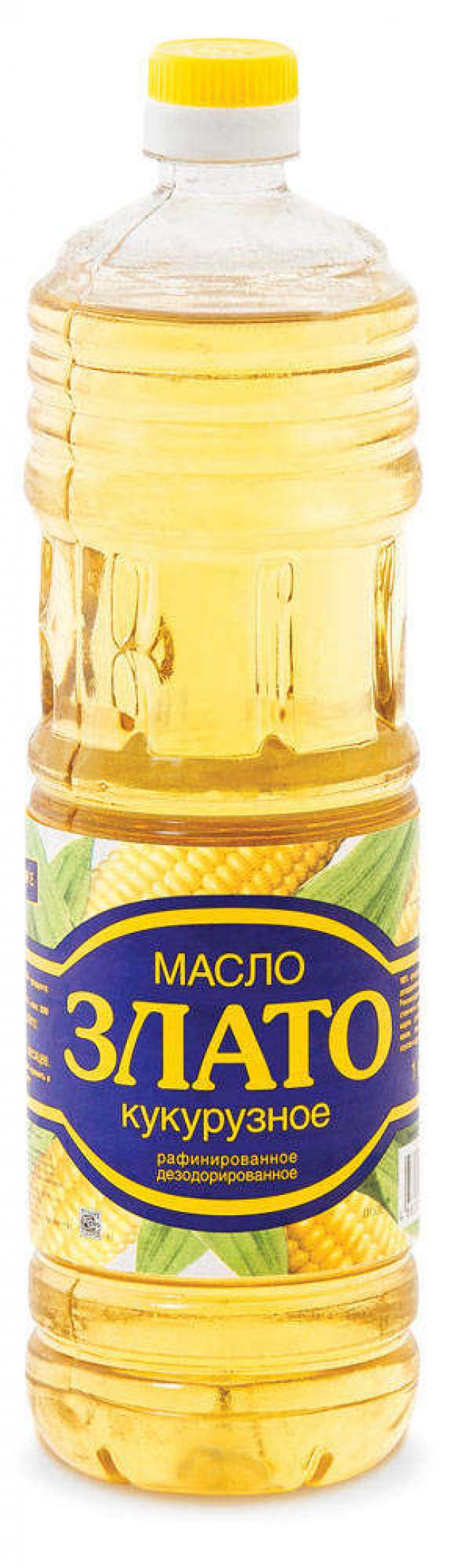 

Масло кукурузное «Злато» рафинированное, 1 л